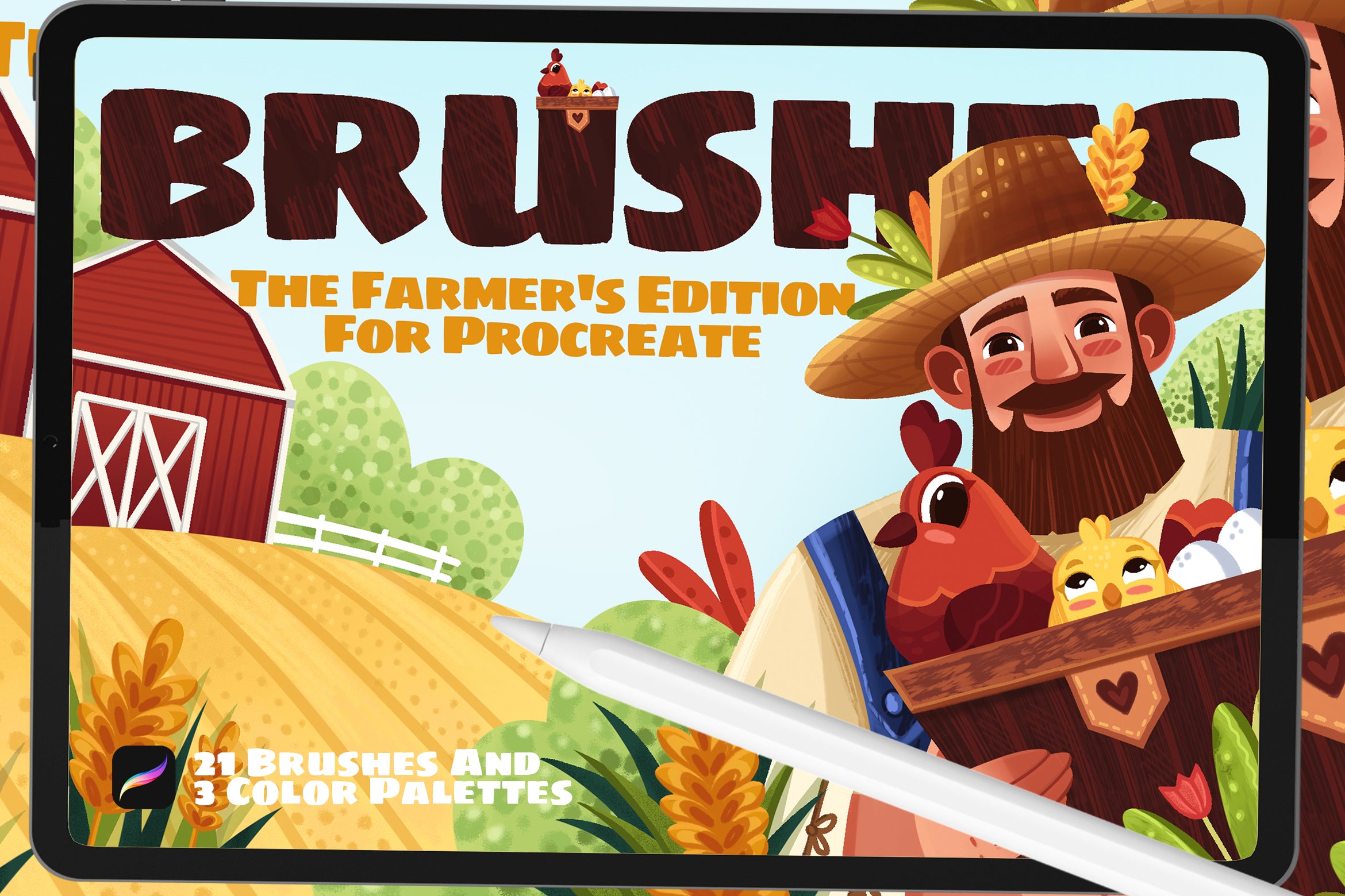 The Farmer's Procreate Brushes