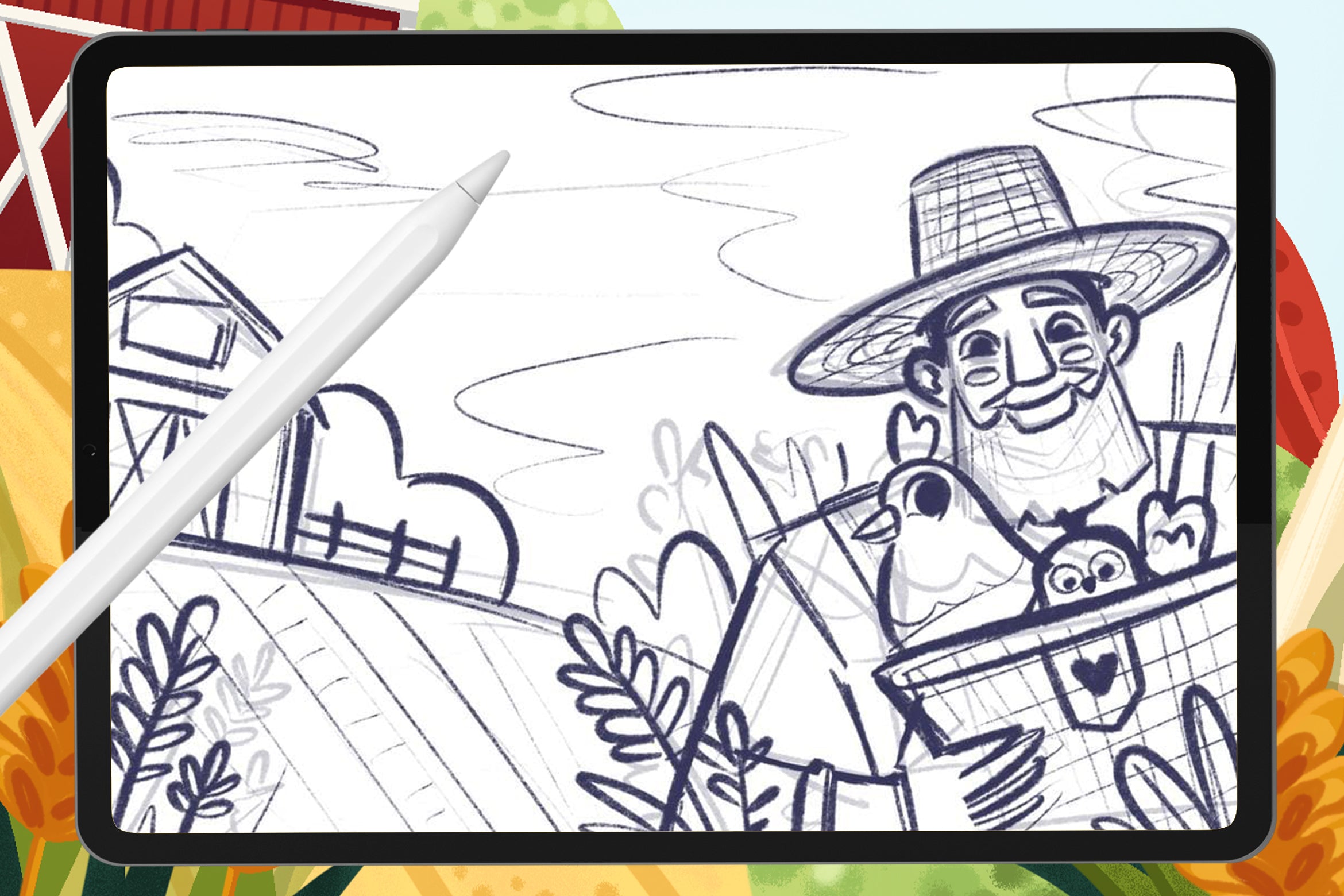 The Farmer's Procreate Brushes