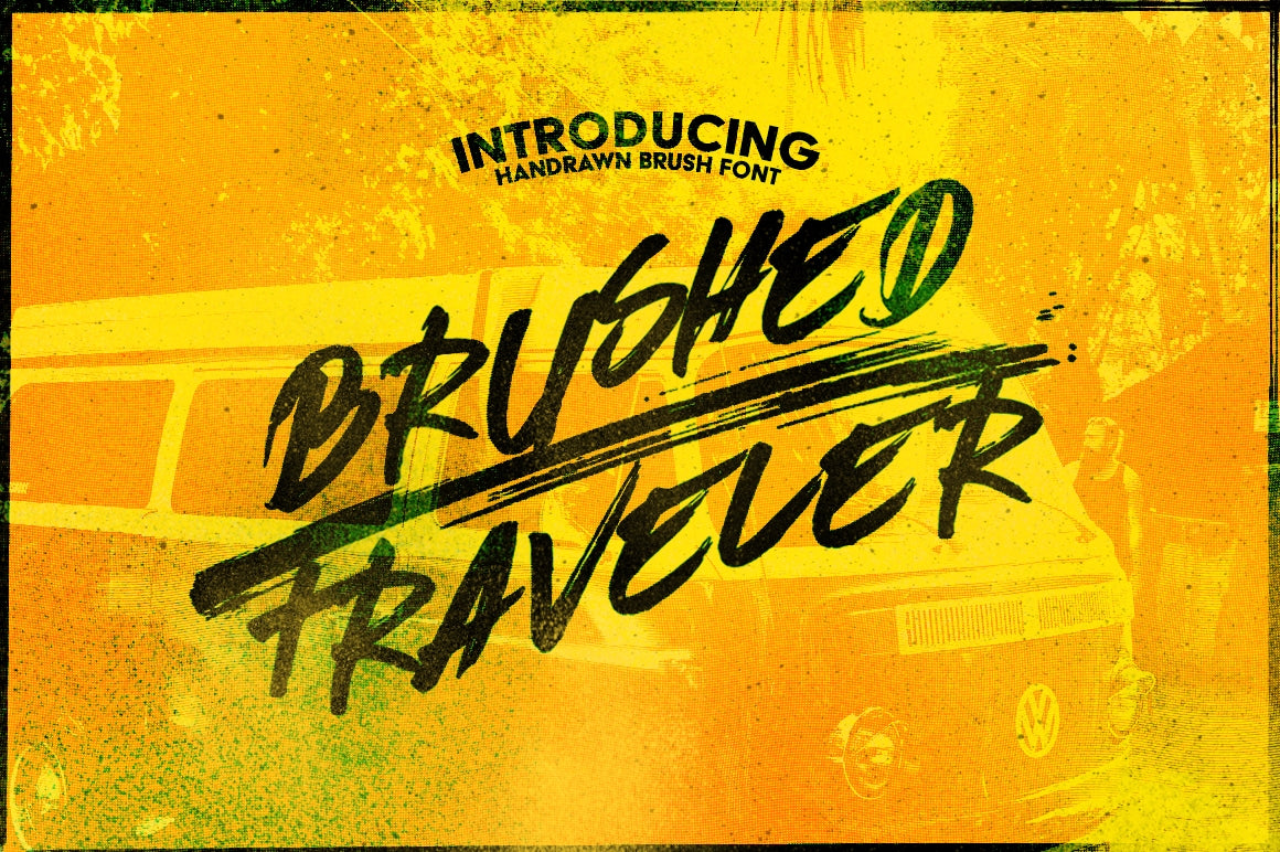Brushed Traveler Font