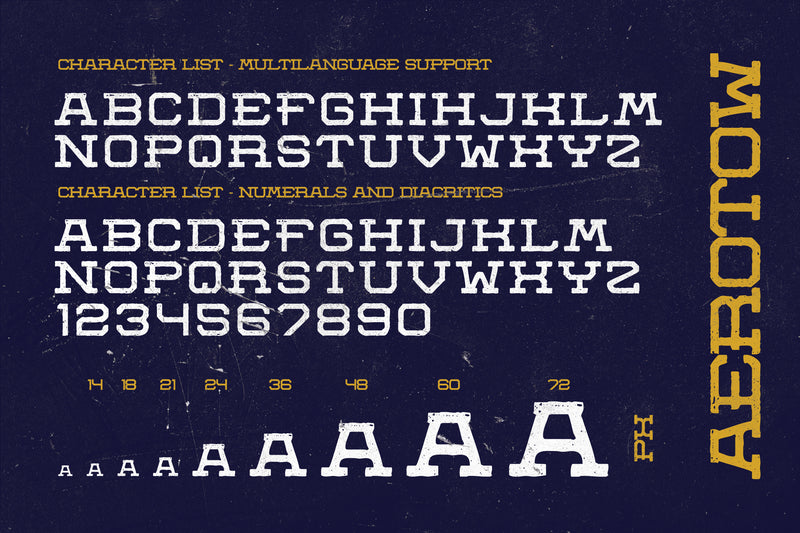Aerotow Font - Font