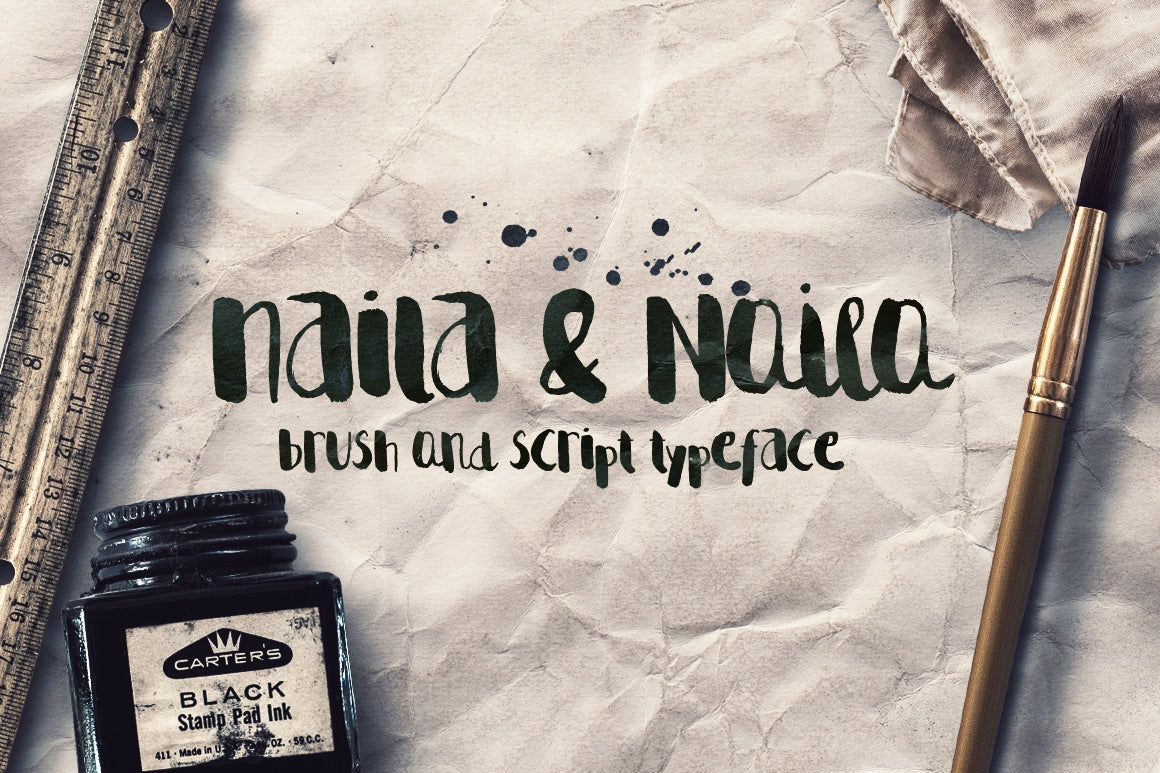 Naila Script Typeface