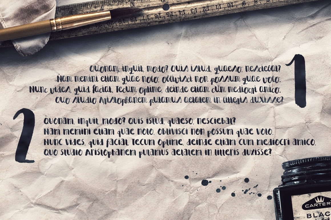 Naila Script Typeface