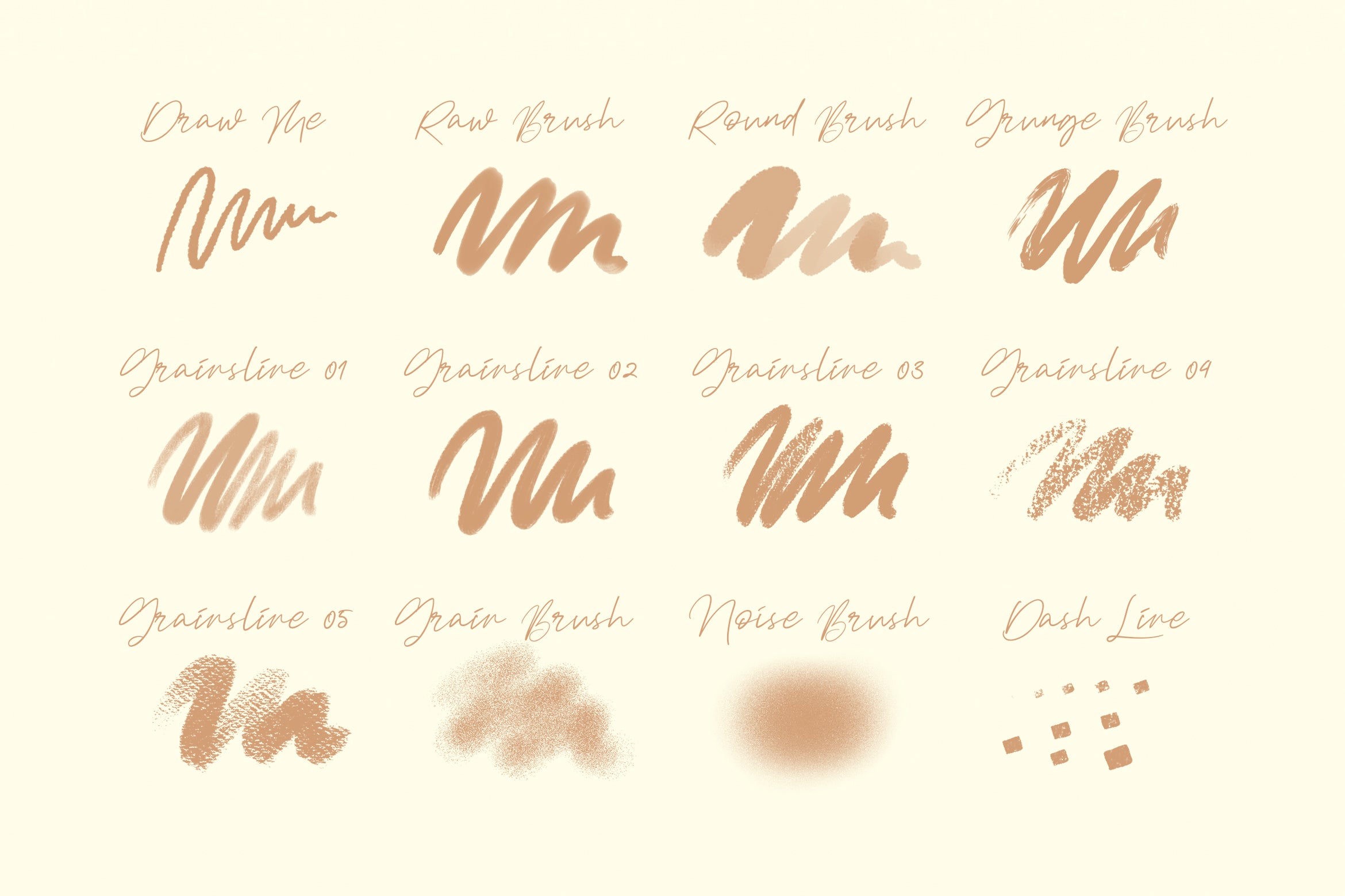 Illustration Brushes 2: Procreate Brushes