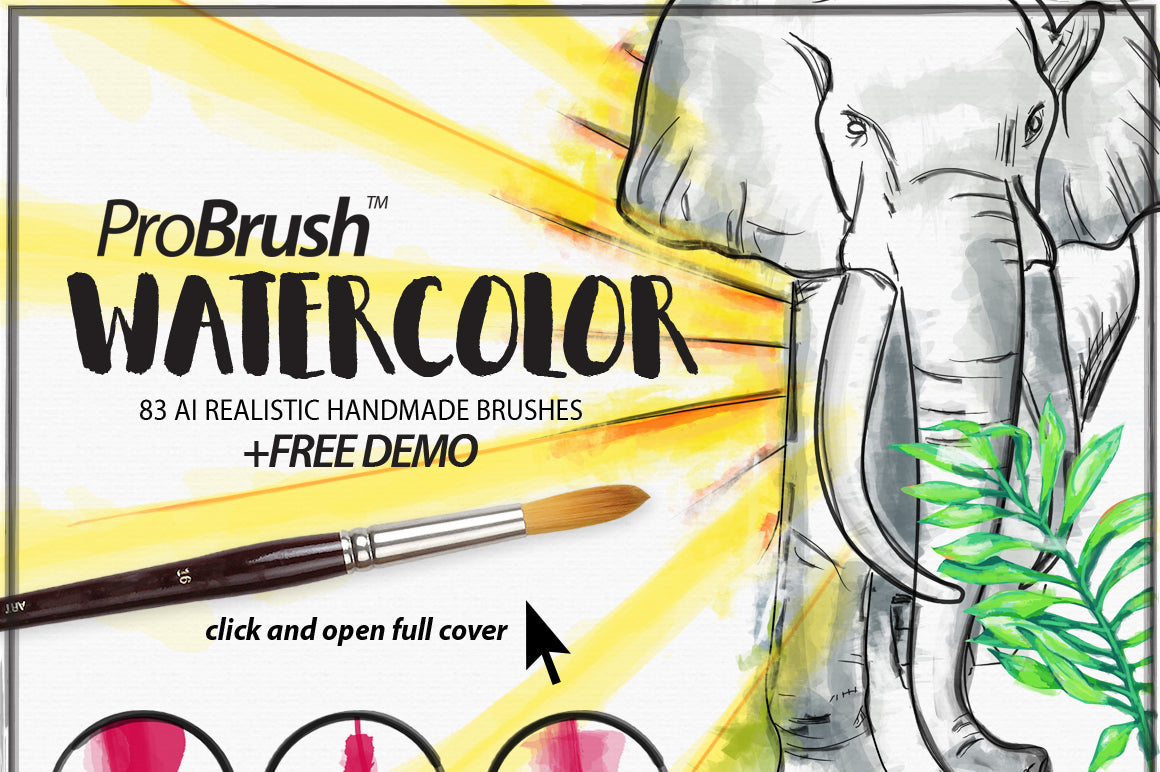 Watercolor ProBrush™ + Free Demo