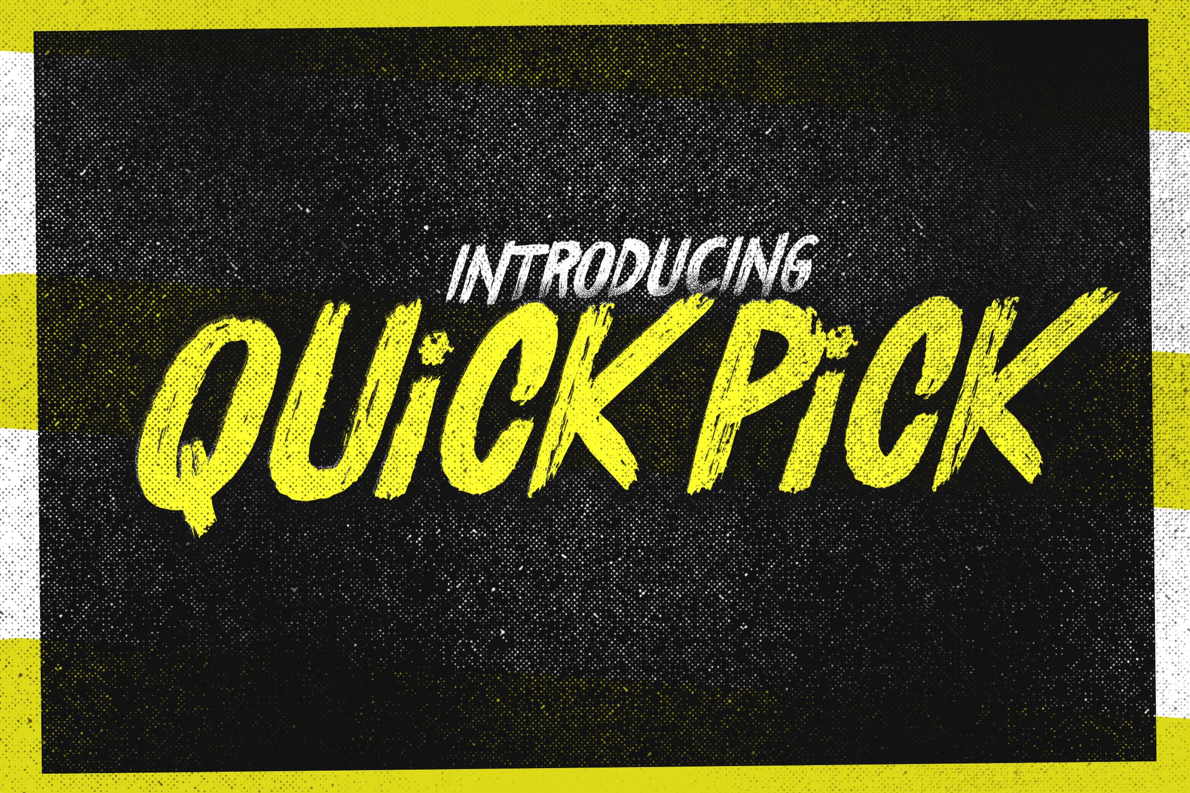 Quick Pick Font