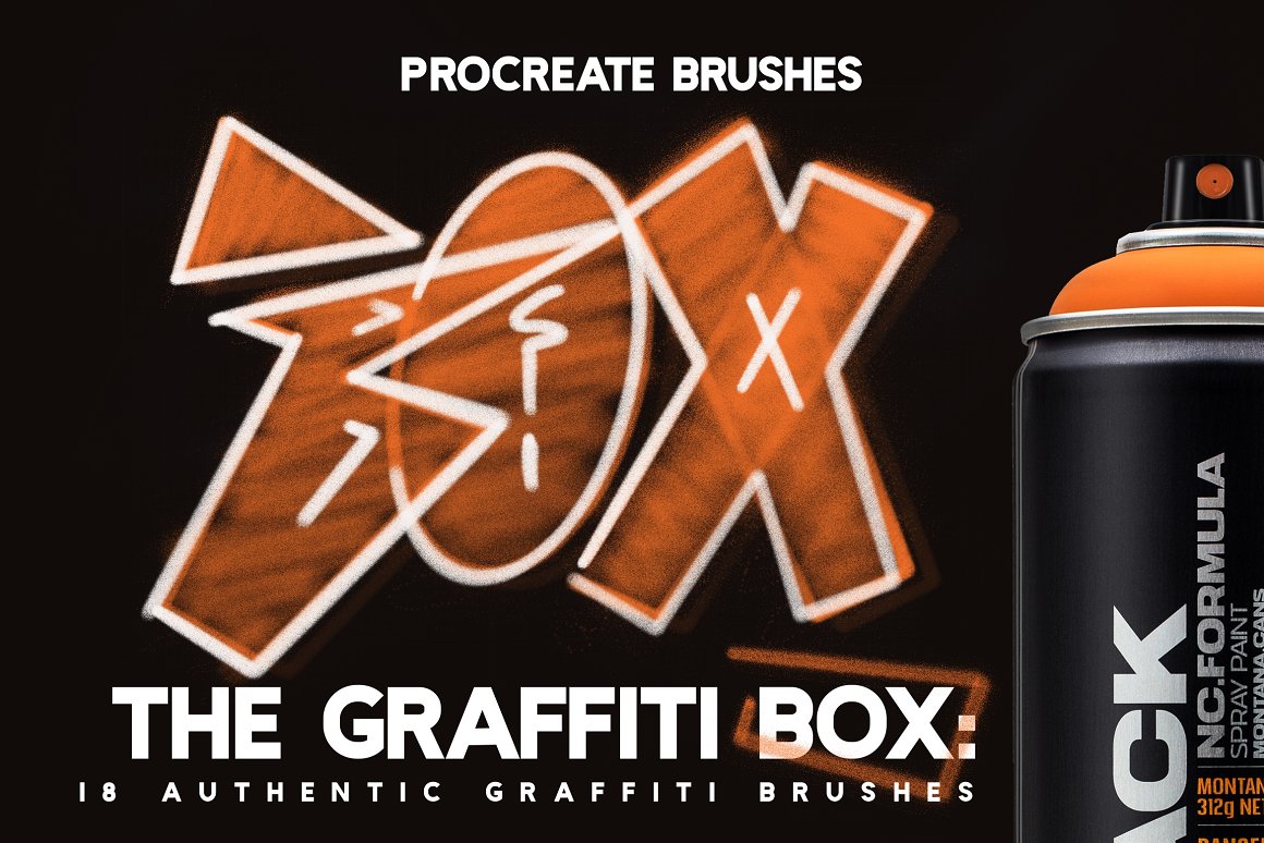 The Graffiti Box: Procreate Brushes