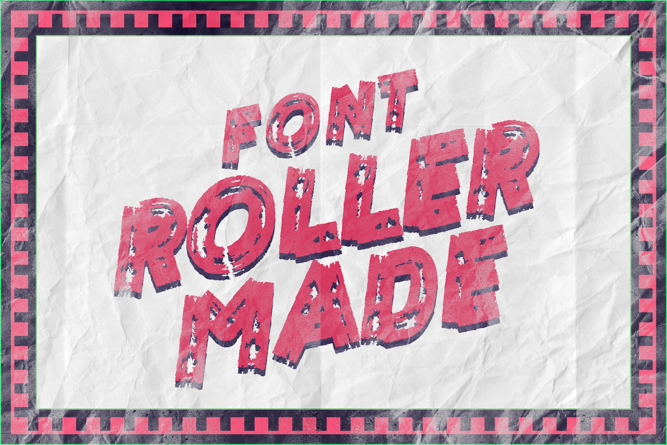 Roller Made Font